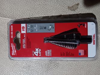 Milwaukee Step Drill Bit.