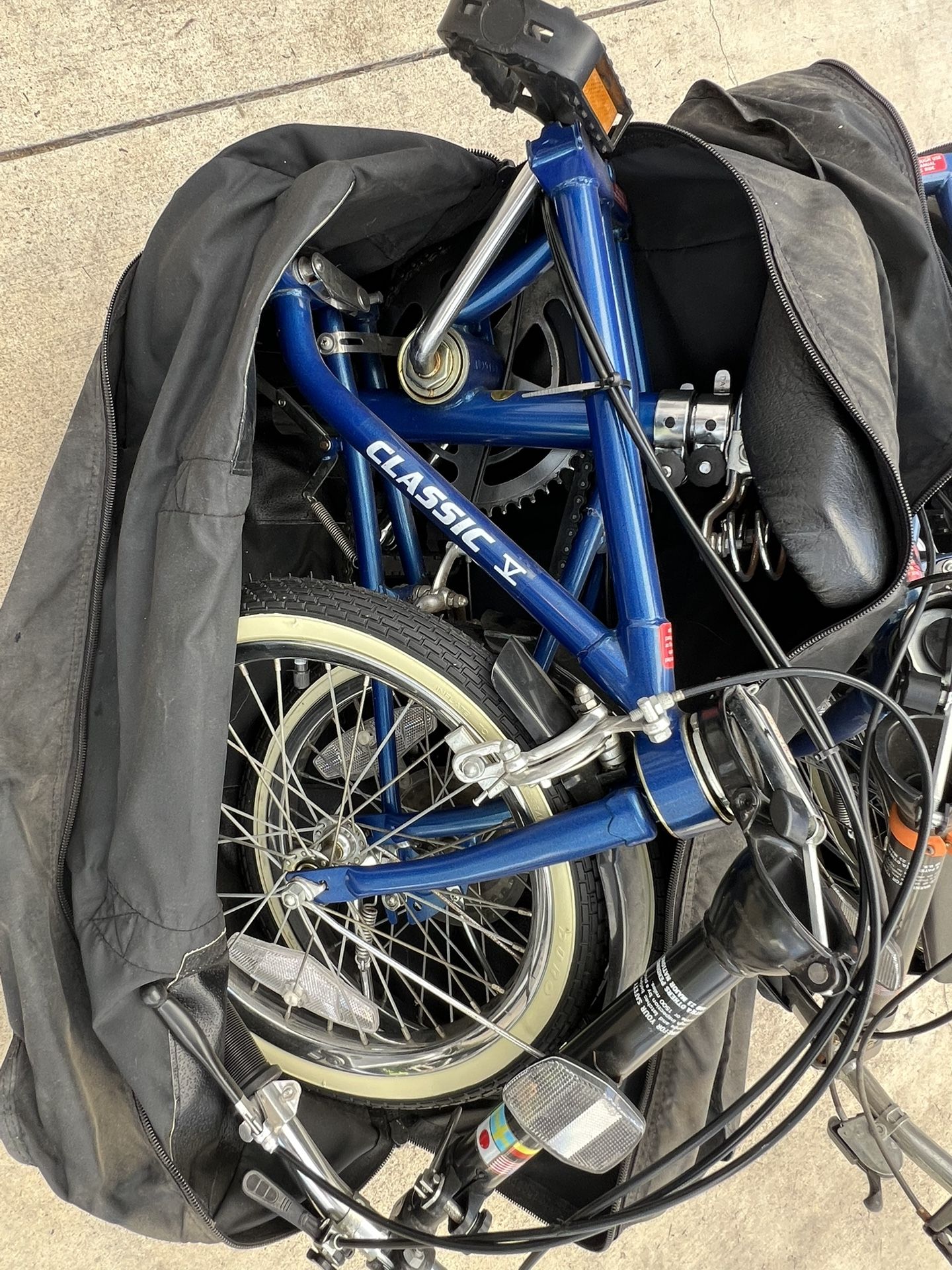 Dahon Folding Bike Classic Old School 16” Wheels.