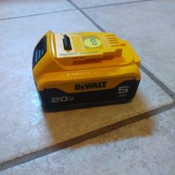 DeWalt 20v 5ah Battery 