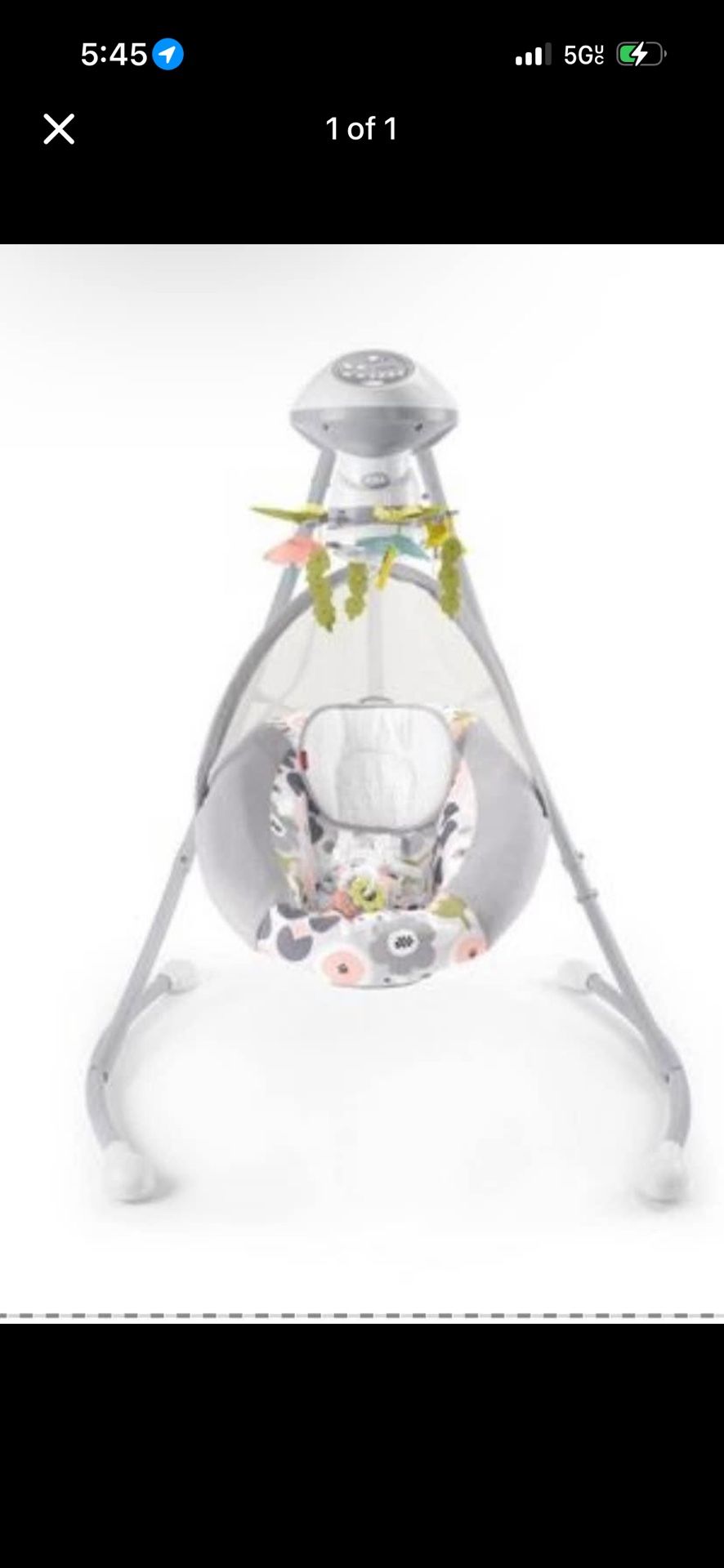 Fisher-Price Cradle 'n Swing - Blooming Flowers