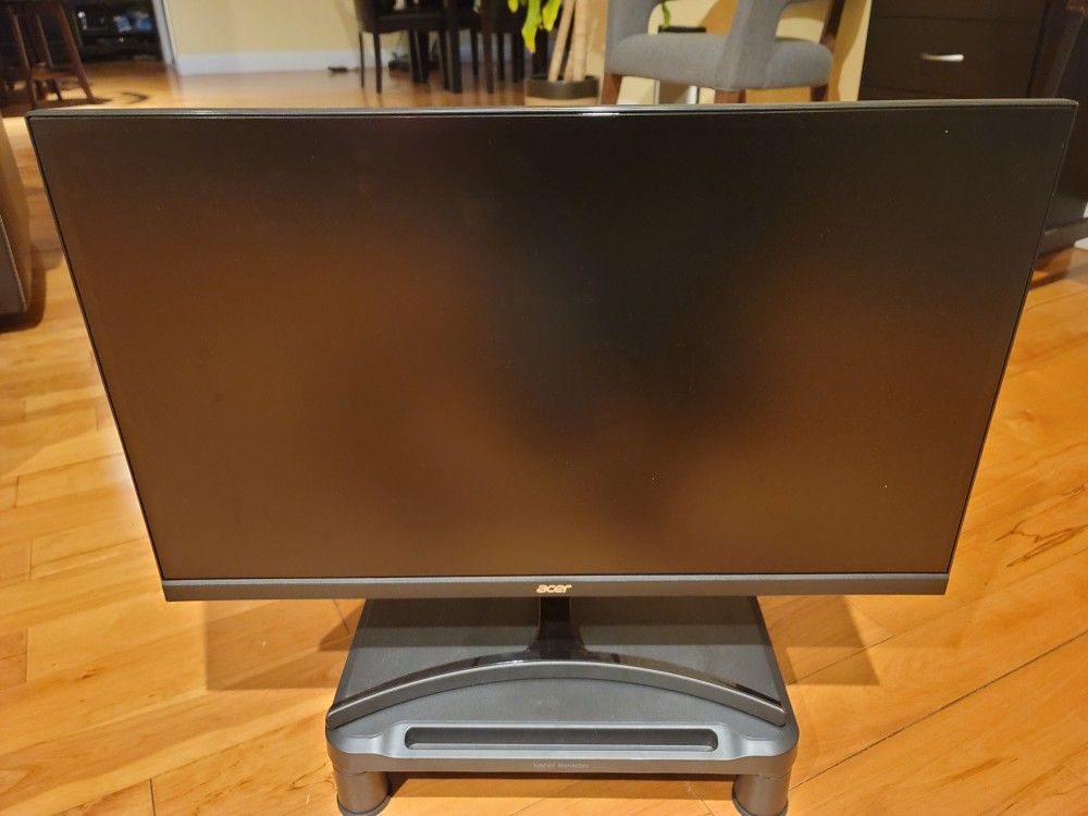 ACER Monitor K273 bi, 27in, 100Hz,1920x1080. With Pedestal