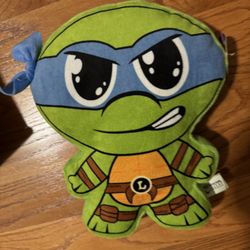 Teenage Mutant Ninja Turtles Leonardo 10" Plush Stuffed Animal Nickelodeon 2016