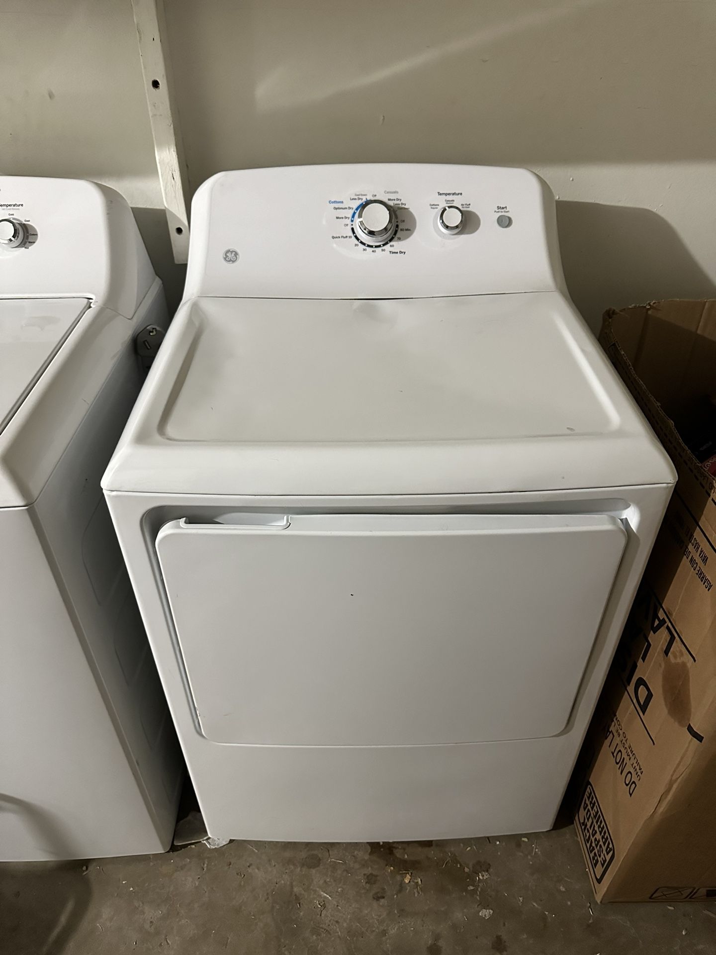 GE Washer And Dryer 