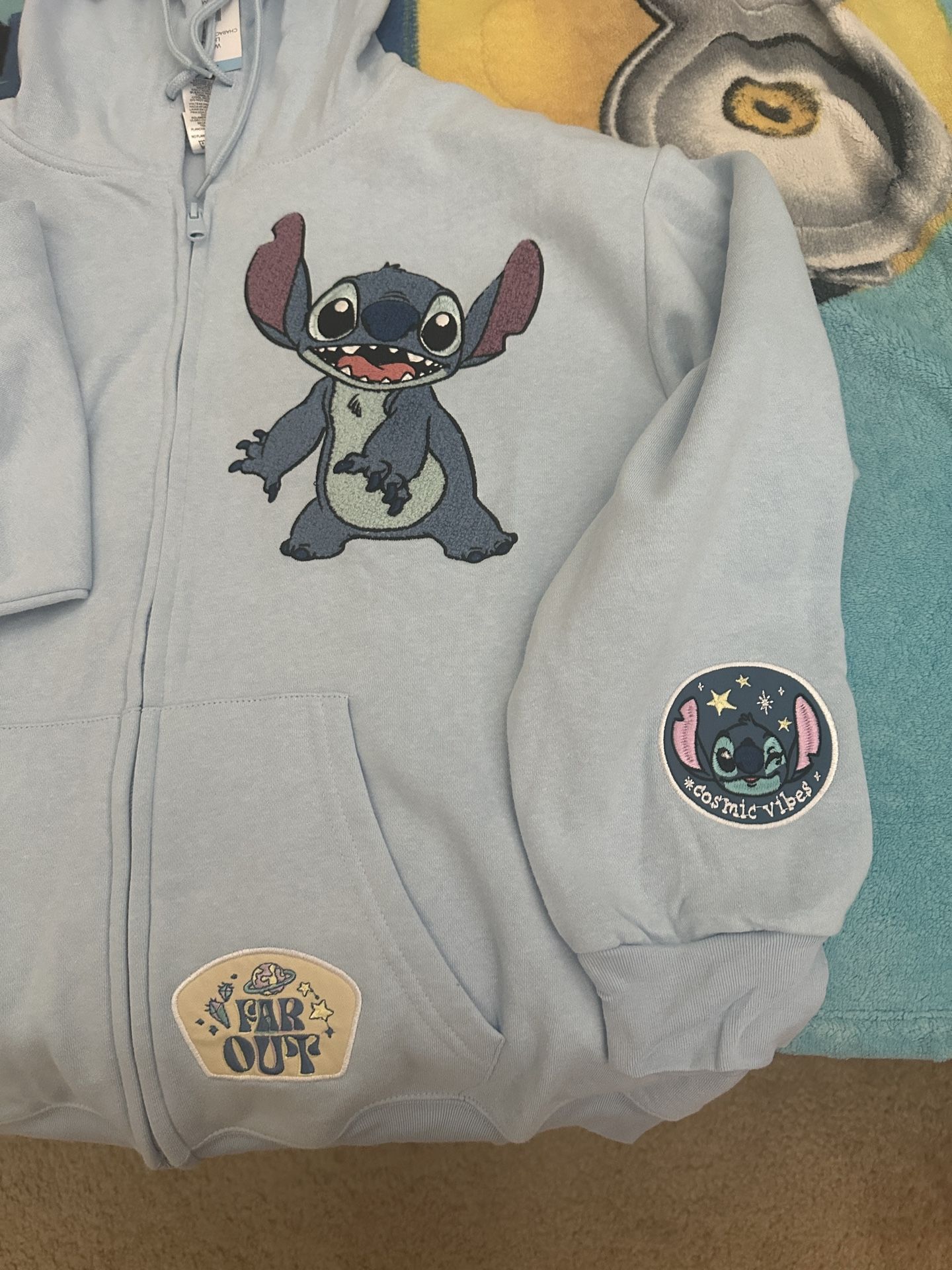STITCH ZIP DOWN HOODY
