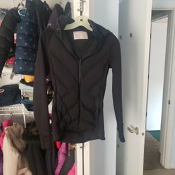 Girls/womens Black Jacket, Athleta Xxs
