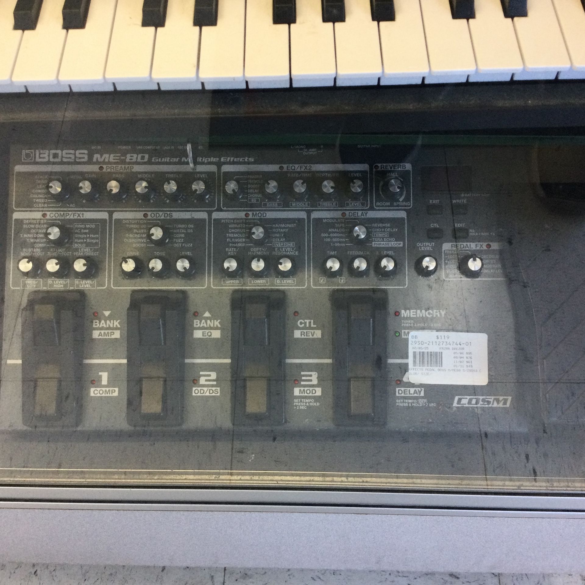 Boss ME-80 Guitar Effects Unit