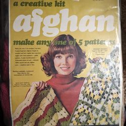 Afghan Crochet / Knit Kit