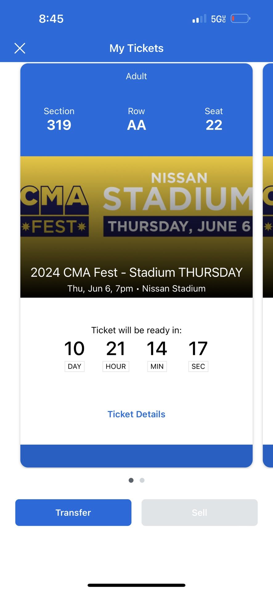 CMA FESTIVAL TICKETS FOR SALE