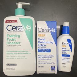 Cerave Cleanser+lotion 