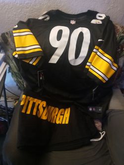 New Authentic Nike Pittsburgh Steelers pants and jersey outfit