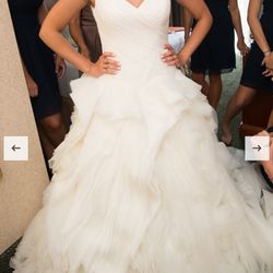 Vera Wang Dress Professional Bridal Cleaned