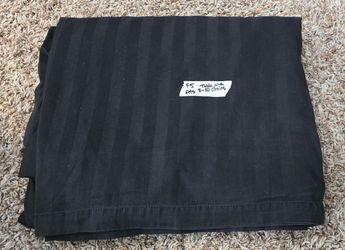 Black Table Cloth - great for Halloween 