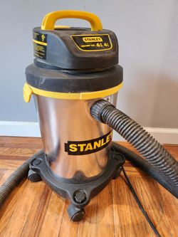 Stanley Stainless Steel 4 Gallon 4 Hp Shop Vacuum