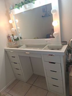 White Vanity