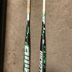 Softball Bats  - 2 Bats 34-28. 34-30