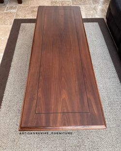 Mid-Century Walnut Coffee Table