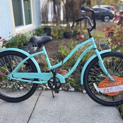 New Concord 24" Pacifica Cruiser Bike, 
