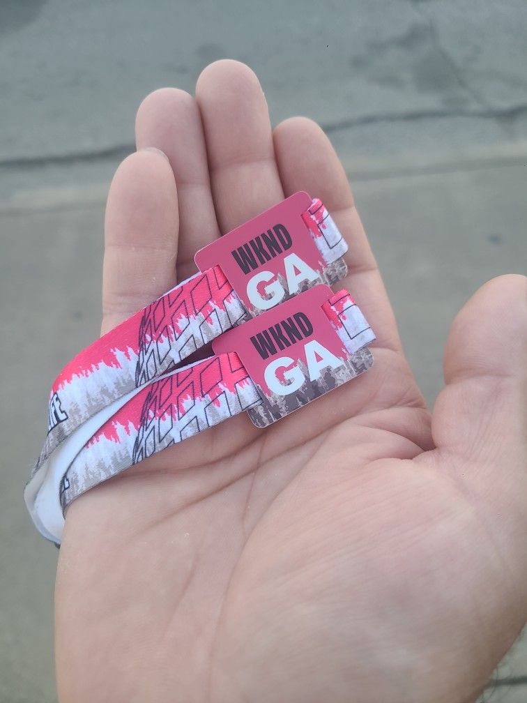 LOUDER THAN LIFE WRISTBANDS FOR SALE SATURDAY AND SUNDAY