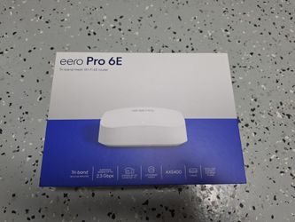 Eero Pro 6E Tri-Band Mesh Wi-Fi Router
