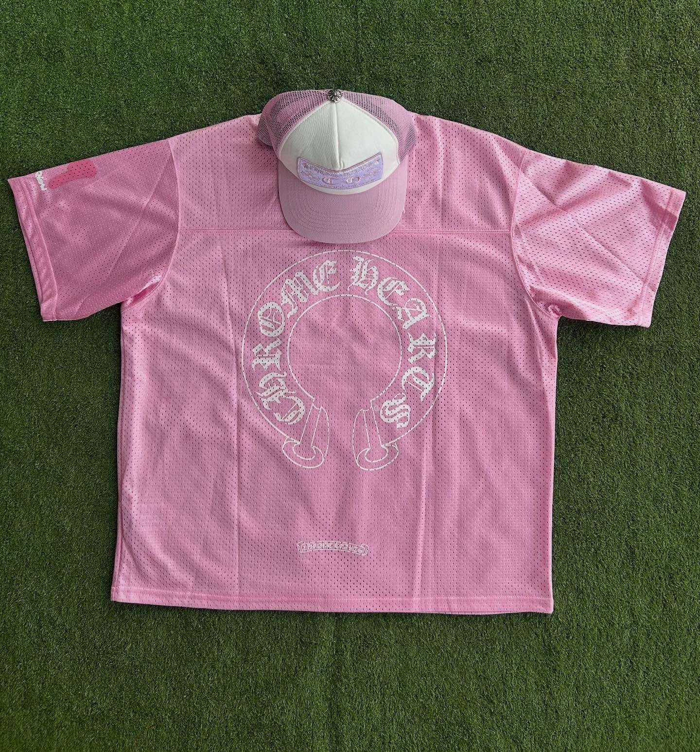 Chrom Hearts Pink Shirt