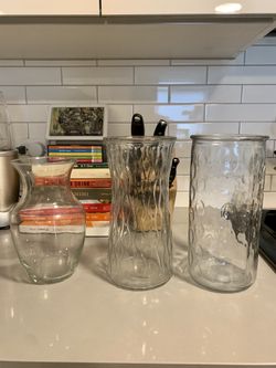 Boutique Glass Flower vases
