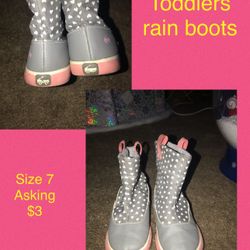 Toddlers Rain Boots