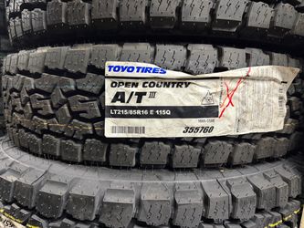 All Terrain Tires Available Now in 215/85R16LT