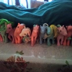 Collection Of 1980s My Little Ponies 