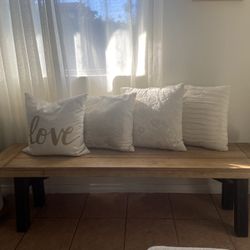 Rustic Wood Bench