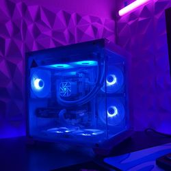SNOW STORM | All-White RGB Gaming PC | RTX 4060 | Intel i7-12700KF | 32GB DDR5