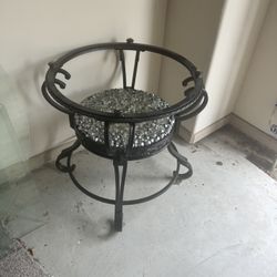 Glass Dinner Table 