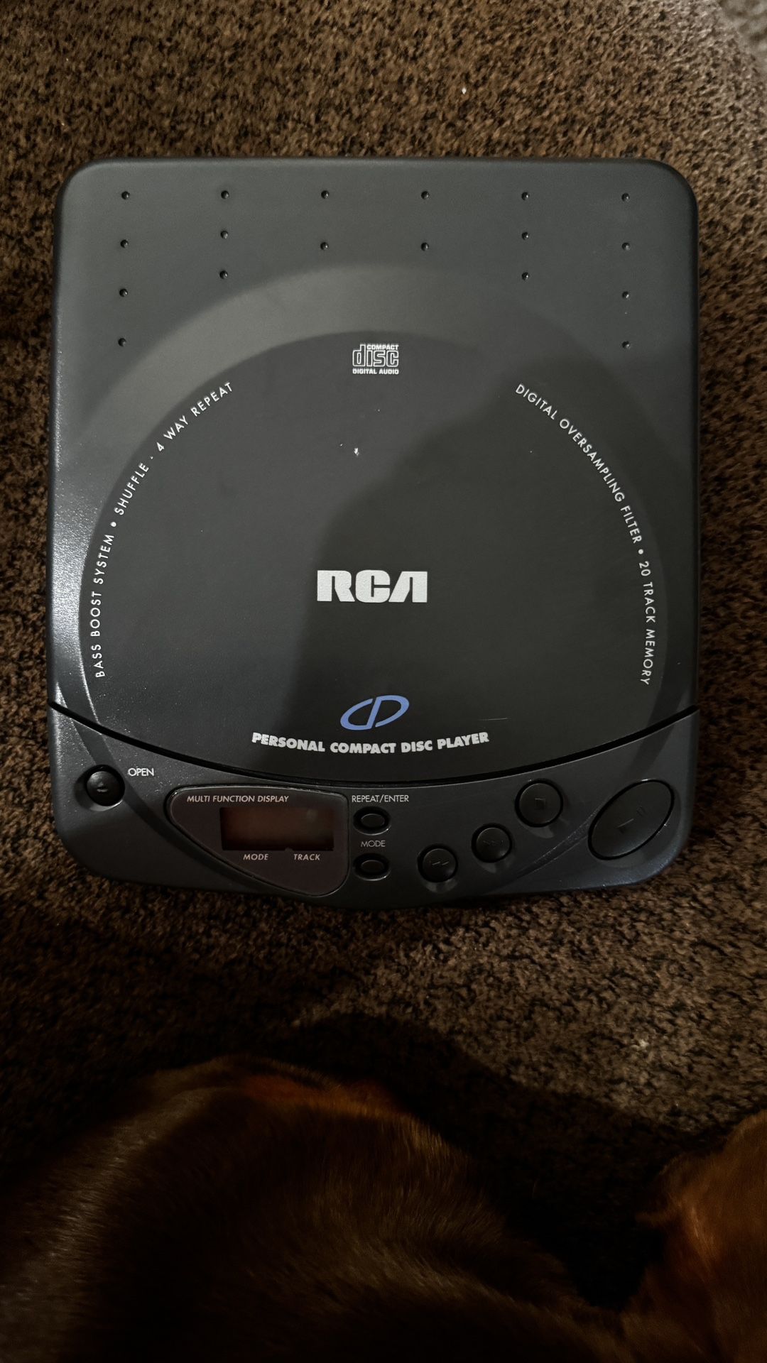 RCA Portable CD Player – Vintage Personal Compact Disc Player