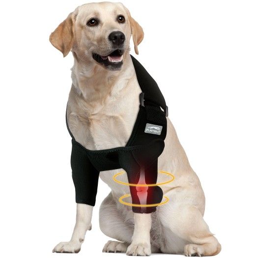 Elbow Protector, Pet Recovery Suit Taper Collar Alternative for Dogs Elbow Dysplasia, Shoulder Dislocation - Offers Elbow Support, Helps Wound