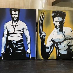 The Wolverine 11x14 On Canvas 