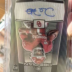 Football Cards. Numbered,patched, And Signed