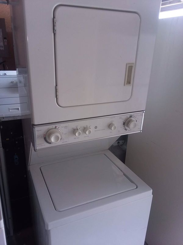 Hey 4 inch apartment size whirlpool stack unit washer and dryer with 30
