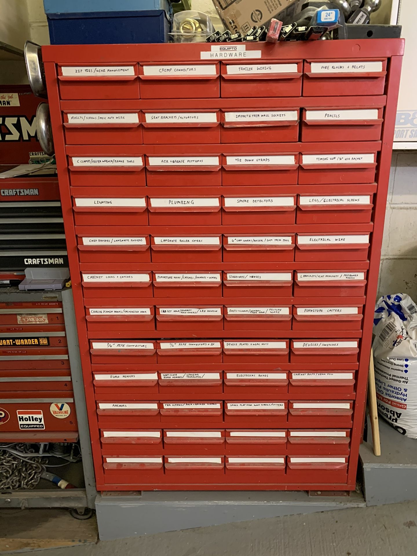 48 Drawer Heavy Duty Shop Cabinet