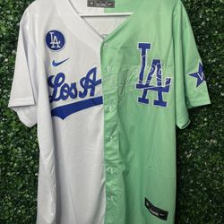 MENS BAD BUNNY DODGERS JERSEY all sizes available for Sale