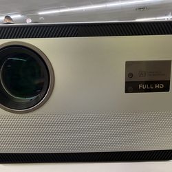 4K WiFi Bluetooth Projector – Auto Focus, Built-In Apps, Dolby Audio