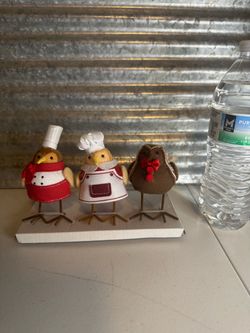 Bird decor set of 3.
