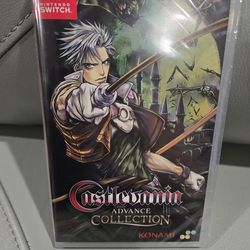 New Sealed Castlevania Advance collection nintendo switch game