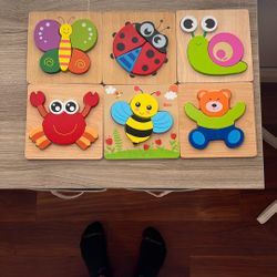 Wooden puzzle toy