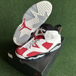 Jordan 6 Retro Carmine 2014 Size 10.5