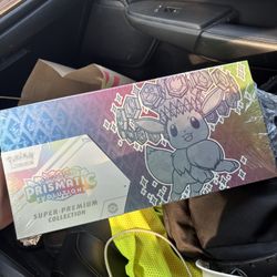Prismatic Evolutions Super Premium Collection Box - Pokemon TCG - Factory Sealed