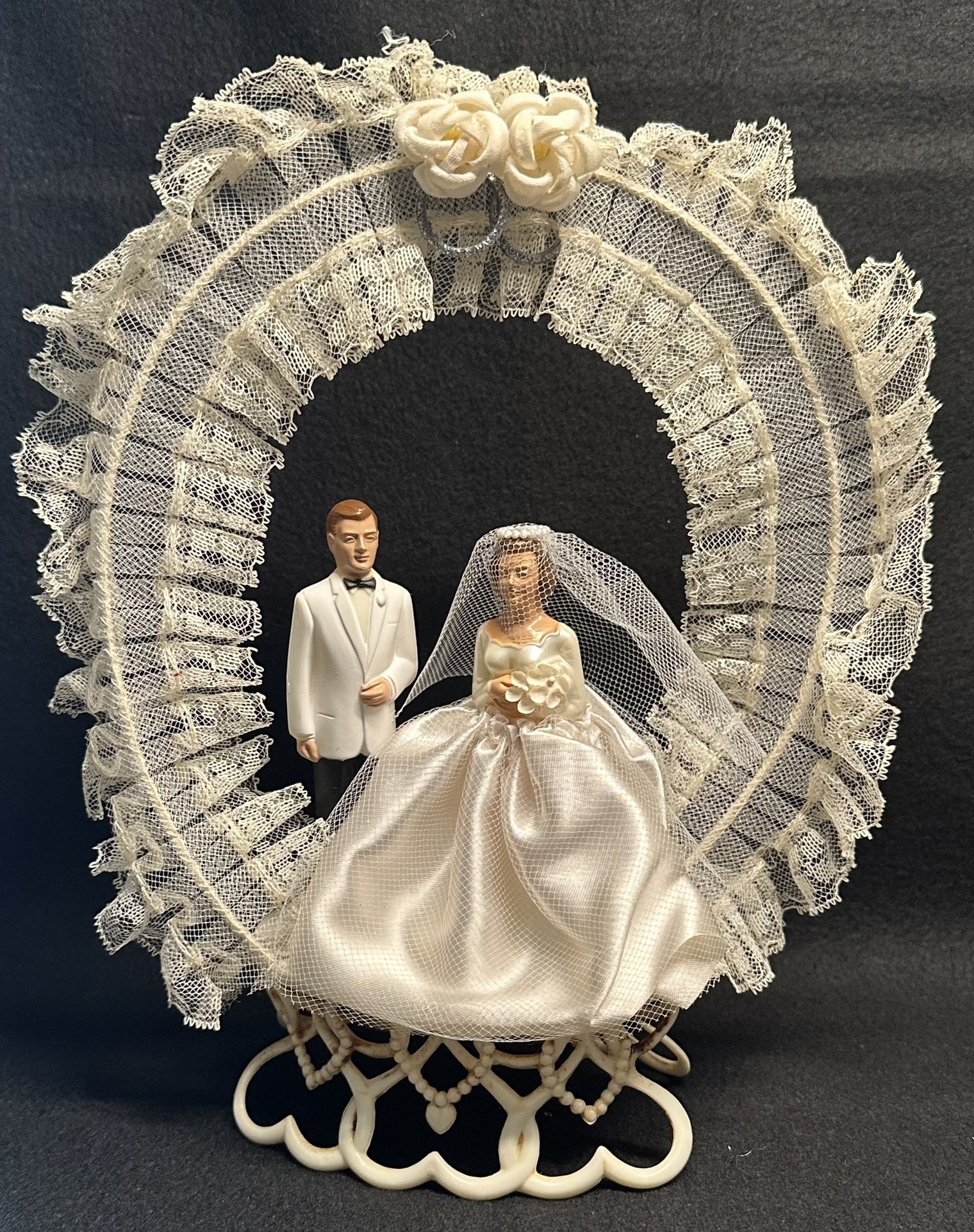 Vintage Wedding Caketop (1962)