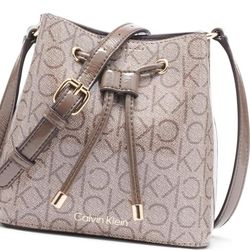 Calvin Klein, Astatine mini bucket, Crossbody Strap 