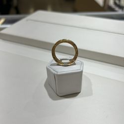 18K Men’s Gold Ring (size 10)