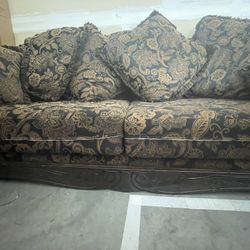 Beautiful Fabric Couch