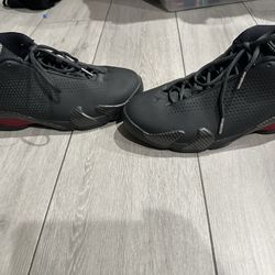 Nike Air Jordan 14 Black Anthracite Carbon Fiber Ferrari Size 11 