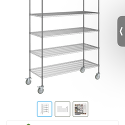 Bakers metal storage rack